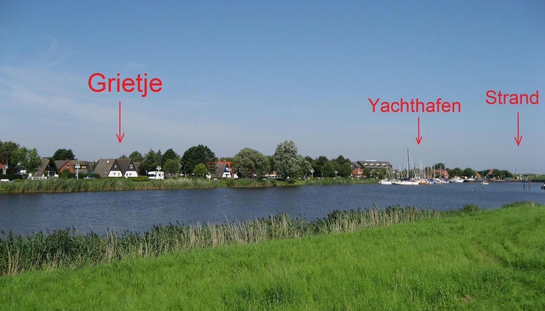 Grietje II Blaues Haus Rechts Villa Wittmund Exterior photo